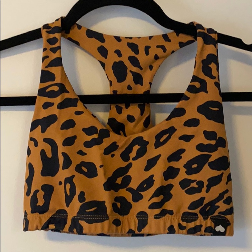 Booty by Brabant animal print sports bra